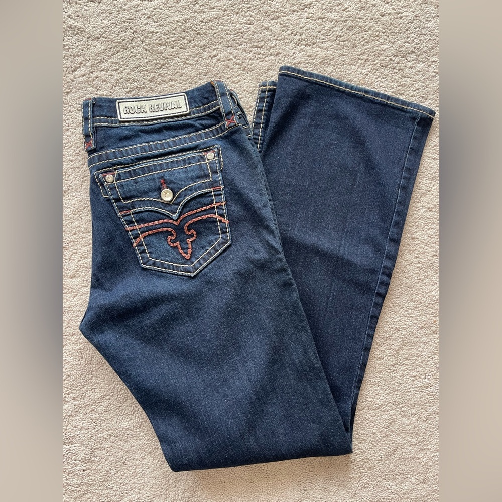 ROCK REVIVAL ALIVIA EASY-FIT BOOT-CUT DENIM JEAN